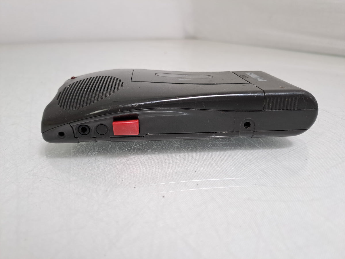 Philips LFH281 PocketMemo Mini Cassette Dictaphone Voice Recorder Power Tested