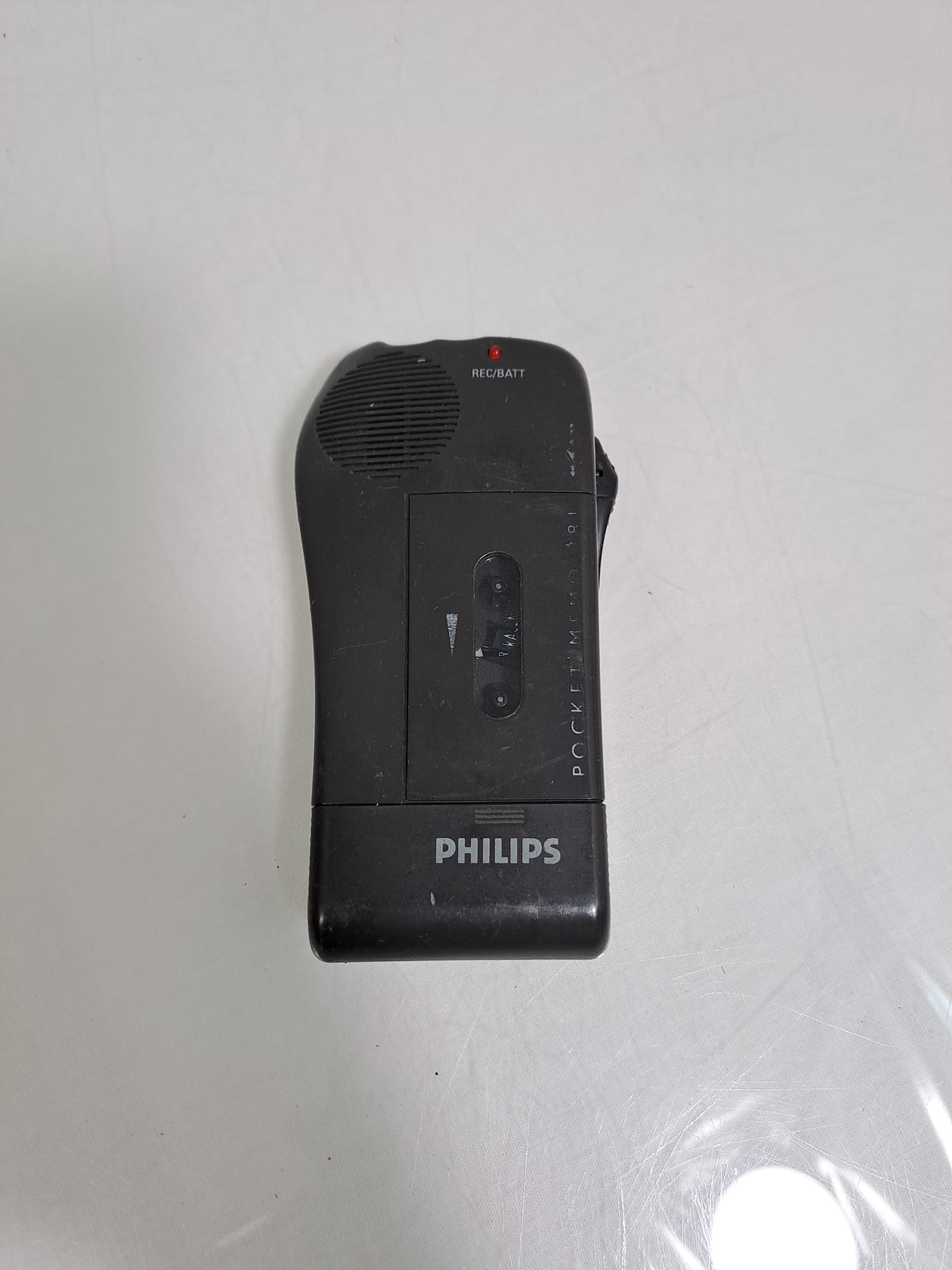 Philips LFH281 PocketMemo Mini Cassette Dictaphone Voice Recorder Power Tested