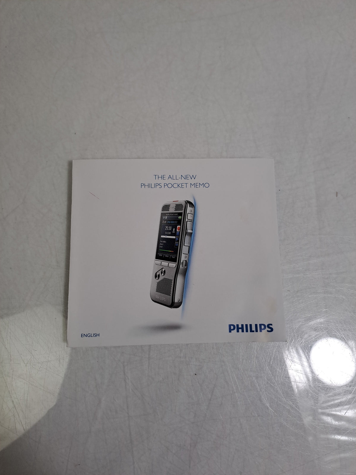Philips DPM8000 PocketMemo Digital Voice Recorder Dictaphone 4GB SD Tested