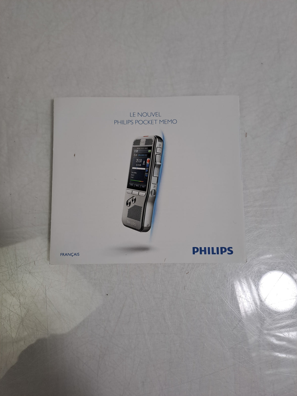 Philips DPM8000 PocketMemo Digital Voice Recorder Dictaphone 4GB SD Tested