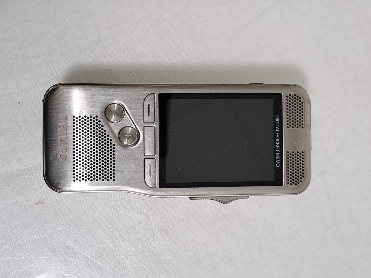 Philips DPM8000 PocketMemo Digital Voice Recorder Dictaphone 4GB SD Tested