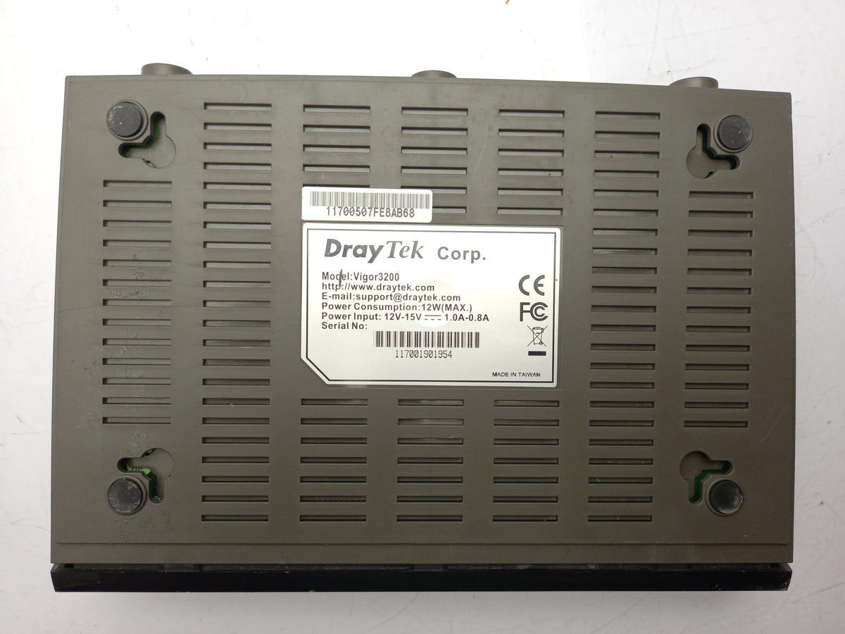 DrayTek Vigor 3200 Multi-WAN Security Router - No PSU