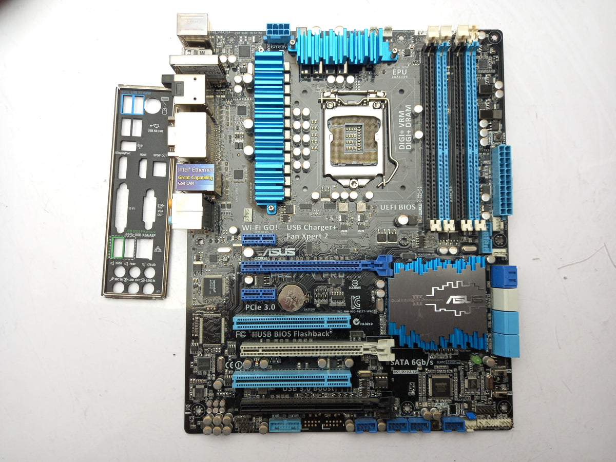 ASUS P8Z77-V PRO Socket LGA1155 DDR3 ATX Motherboard With I/O Shield