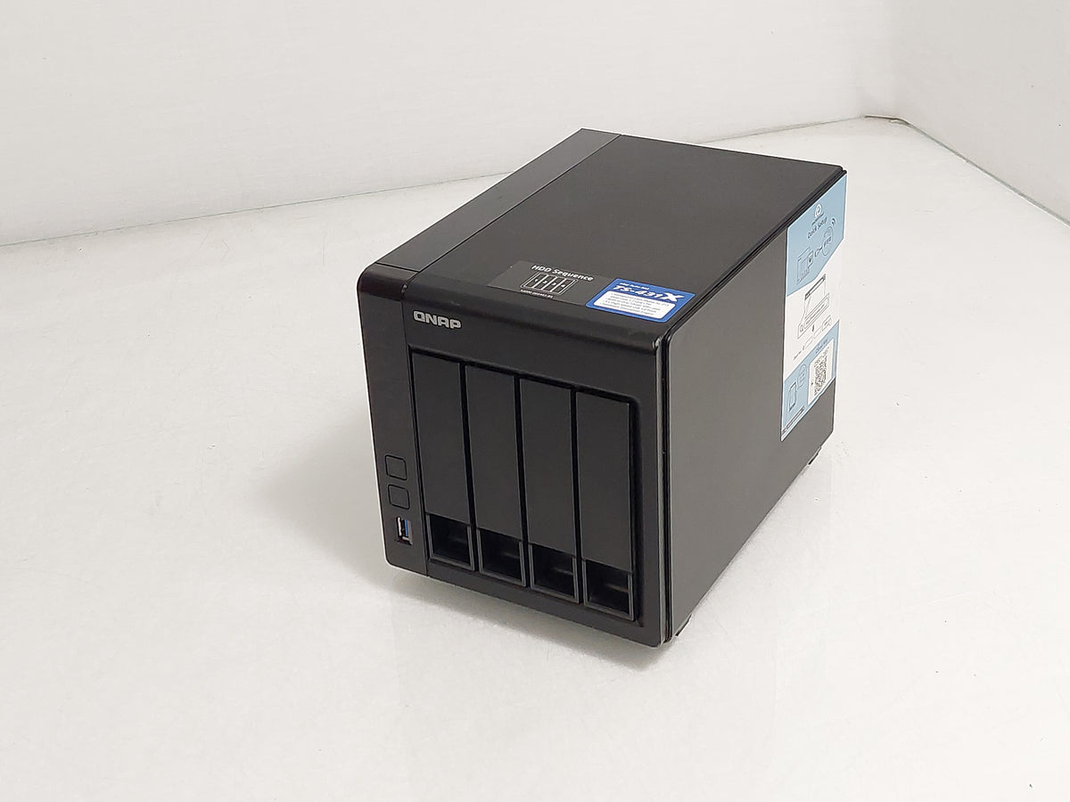 QNAP TS-431X 4-Bay NAS 10GbE SFP+ Network Storage No HDDs PSU Included Tested