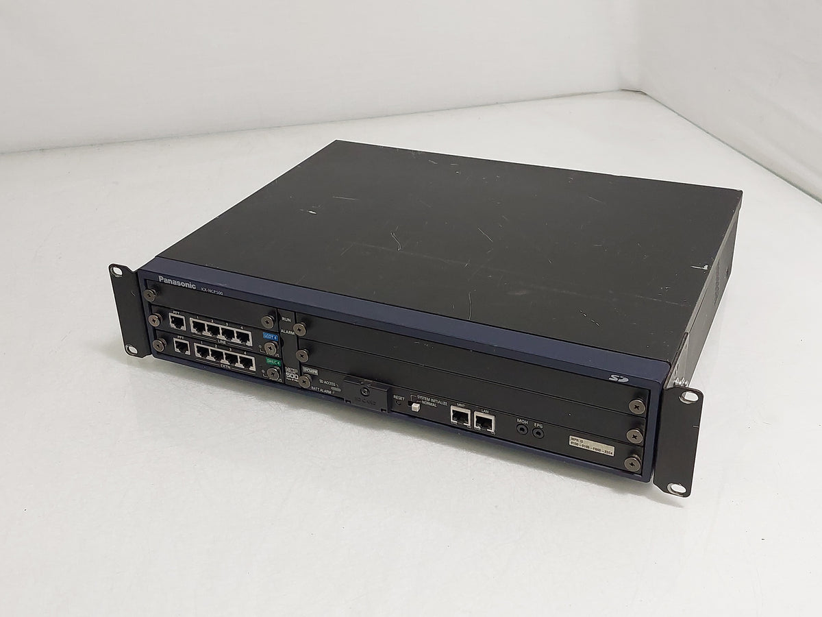 Panasonic KX-NCP500 IP-PBX KX-NCP1180 KX-NCP1170 32MB SD Tested