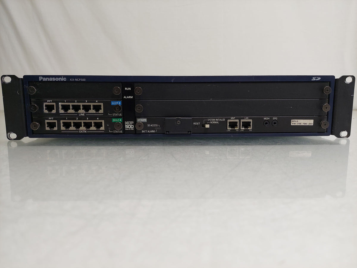 Panasonic KX-NCP500 IP-PBX KX-NCP1180 KX-NCP1170 32MB SD Tested