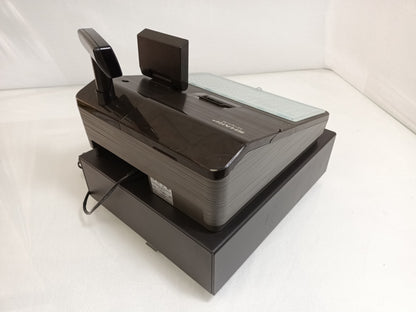 Sharp XE-A217B Electronic Cash Register Till Factory Reset Tested No Key