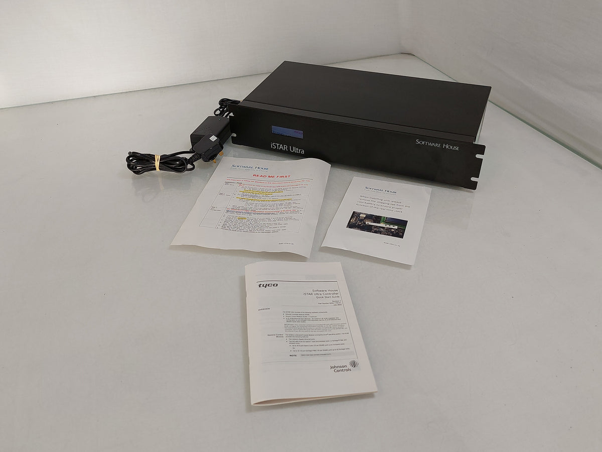 Software House iSTAR Ultra USTAR-GCM-2U 2U Rack Access Controller Tested