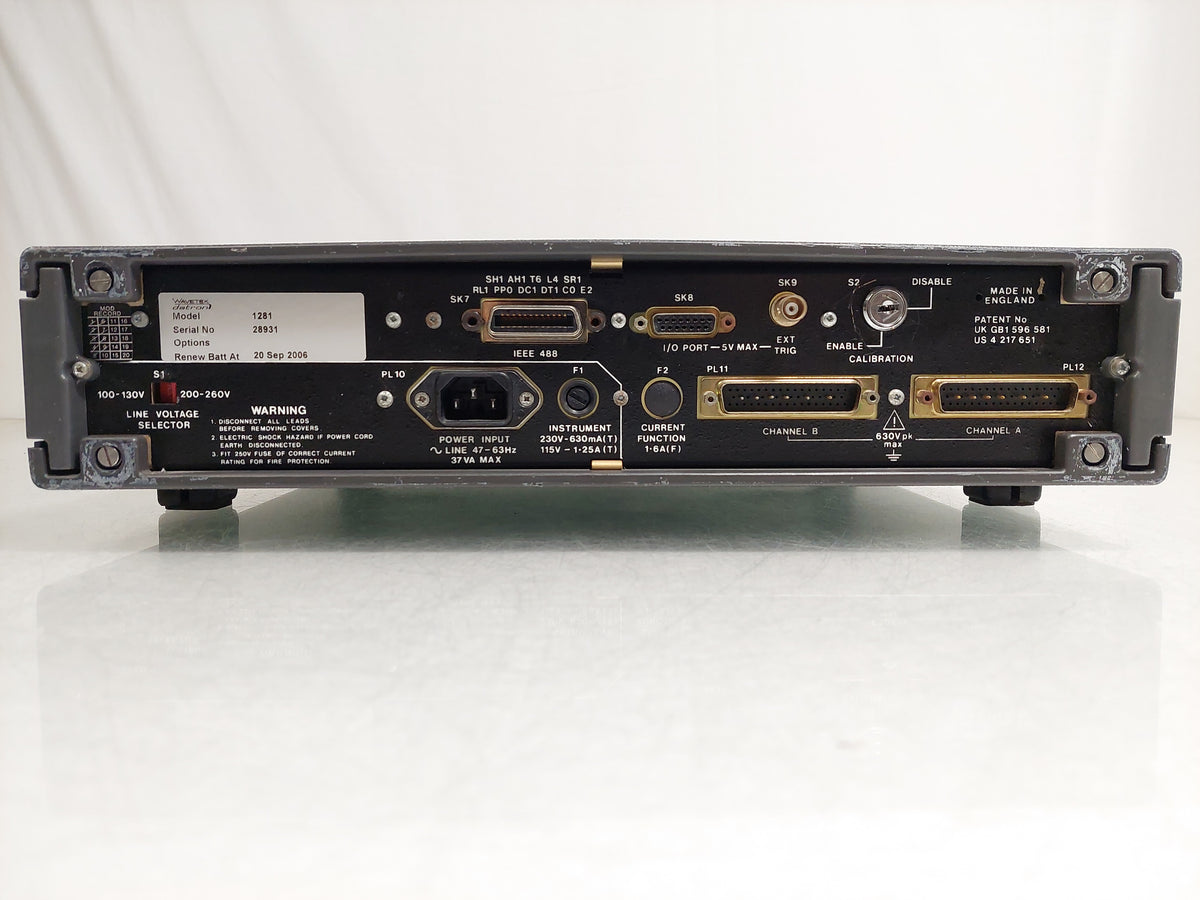 Datron Wavetek 1281 Selfcal 8.5 Digit Precision Bench Multimeter Tested