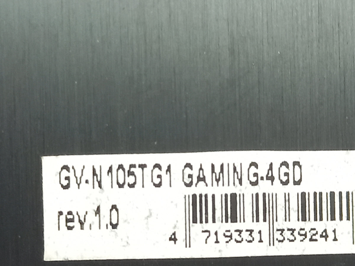 Gigabyte GeForce GTX 1050 Ti G1 Gaming 4G Graphics Card GV-N105TG1 GAMING-4GD