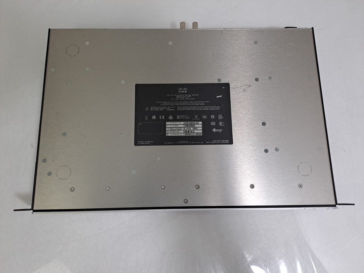 Cisco TelePresence SX80 CTS-SX80-K9 TTC6-12 1080p Video Codec Tested