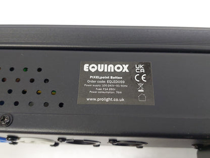 Equinox PIXELpoint EQLED059 40x3W RGB LED DMX Pixel Batten Light Bar