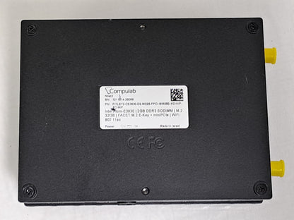 CompuLab fitlet2 E3930 Fanless Mini PC 2GB WiFi Dual LAN No SSD PSU OS