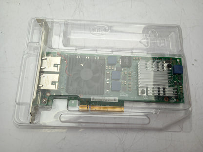 Intel X520-T2 10Gb Dual Port PCIe Ethernet Server Adapter 0JM42W JM42W - New