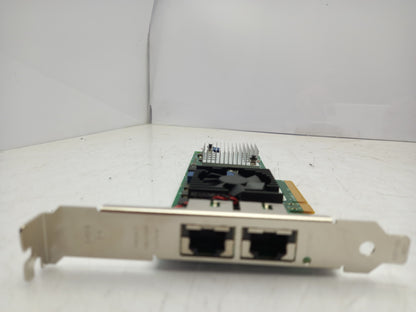 Intel X520-T2 10Gb Dual Port PCIe Ethernet Server Adapter 0JM42W JM42W - New