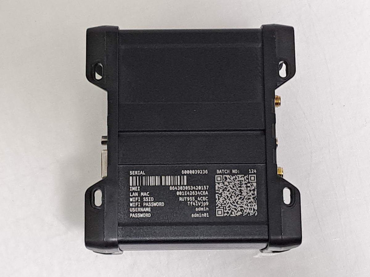 Teltonika RUT955 4G LTE Dual SIM Industrial Router RS232 RS485 GPS No PSU