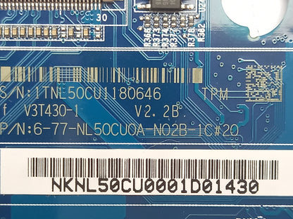 Novatech Clevo NL50CU i5-10210U 1.6GHz Motherboard 6-77-NL50CU0A-N02B-1C