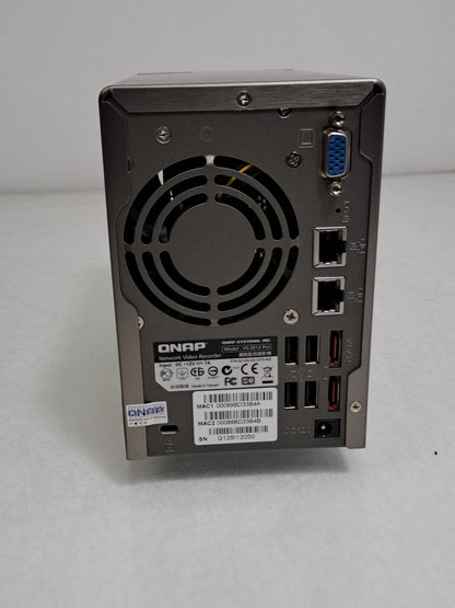 QNAP VioStor VS-2012 Pro 12CH 2-Bay IP NVR Network Recorder No PSU/HDD
