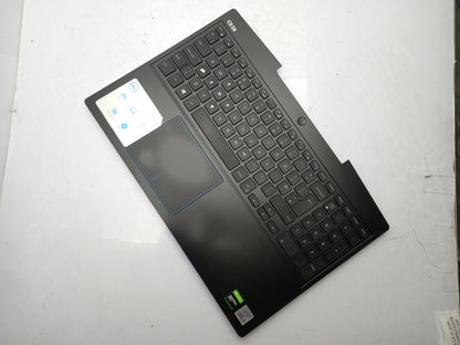 Dell G3 15 3500 80W Non-Bio UK Backlit Keyboard Palmrest 02DPKM