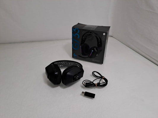 Logitech G733 LIGHTSPEED Wireless RGB Gaming Headset Black USB Receiver