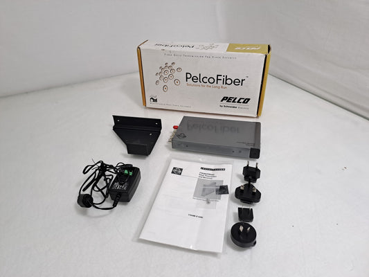 Pelco FR8304MSTR 4-Channel Multimode Fiber Optic CCTV Video Receiver ST