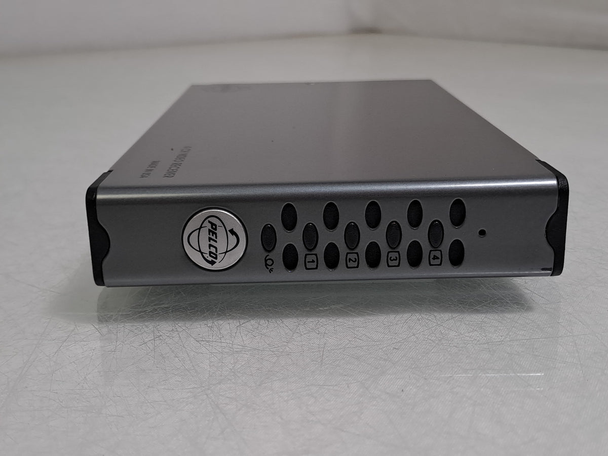 Pelco FR8304MSTR 4-Channel Multimode Fiber Optic CCTV Video Receiver ST
