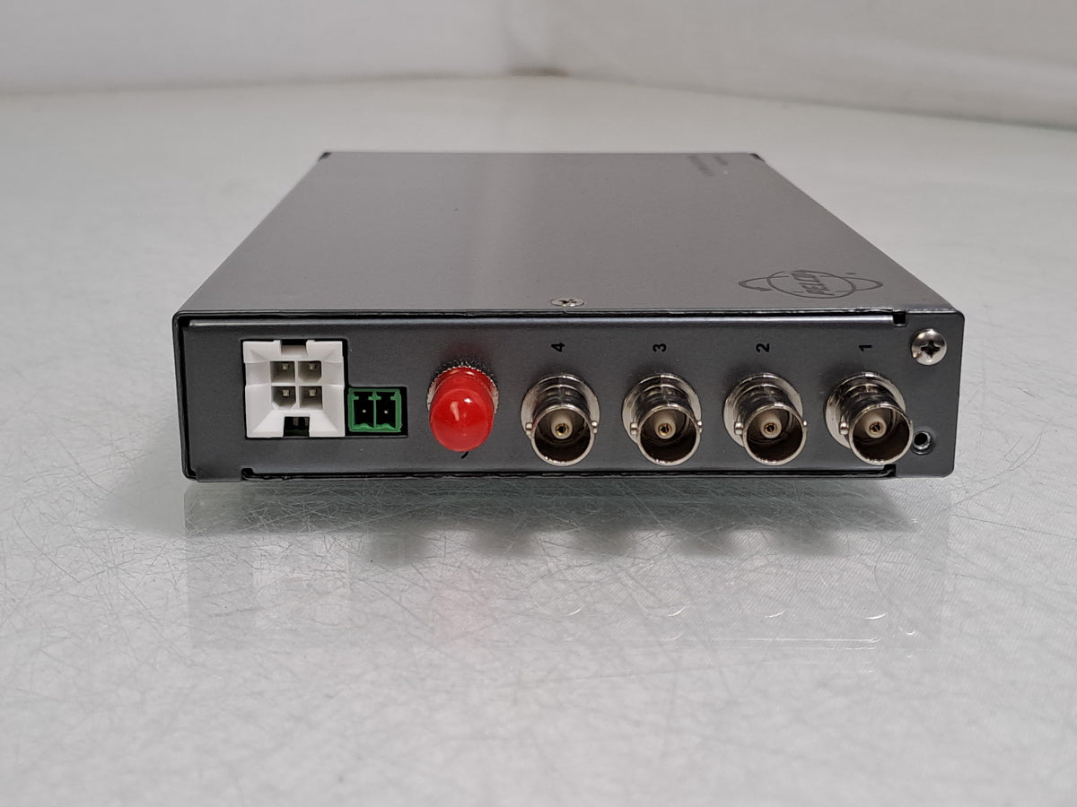 Pelco FR8304MSTR 4-Channel Multimode Fiber Optic CCTV Video Receiver ST