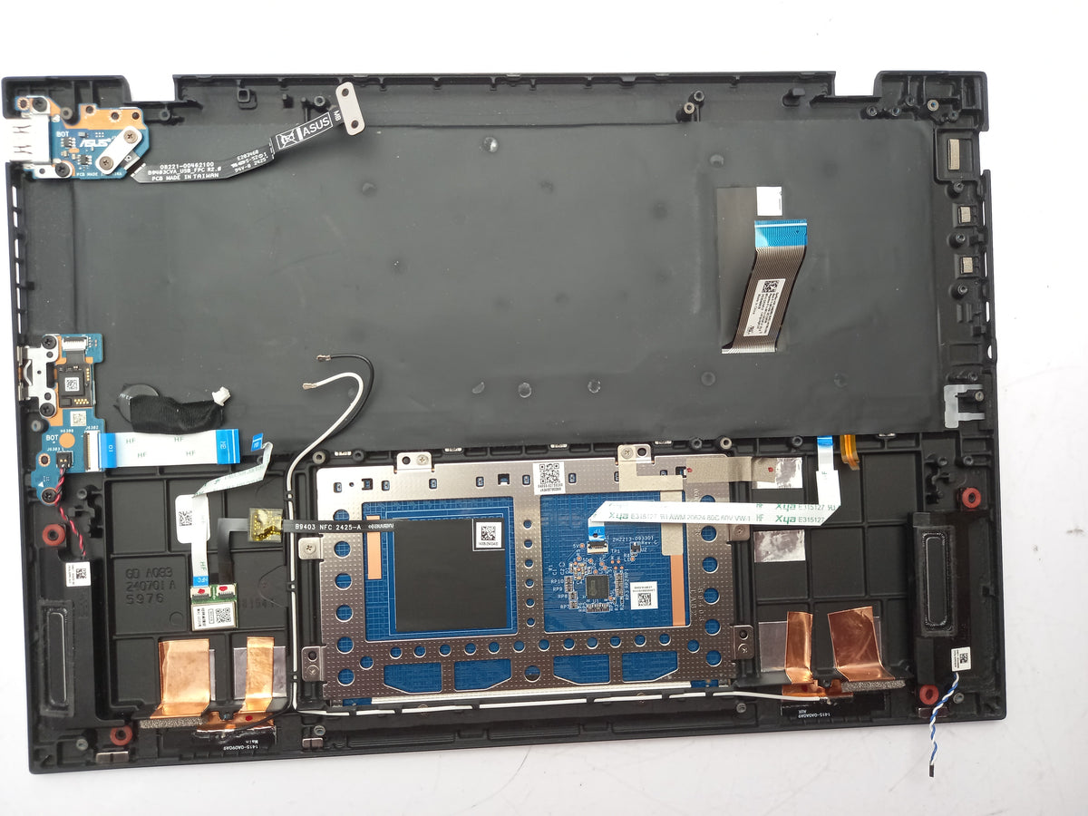 ASUS ExpertBook B9 OLED B9403CVAR Keyboard Palmrest Touchpad Assembly