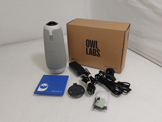 Owl Labs Meeting Owl 3 MTW300-2000 360° 1080p Video Conferencing System