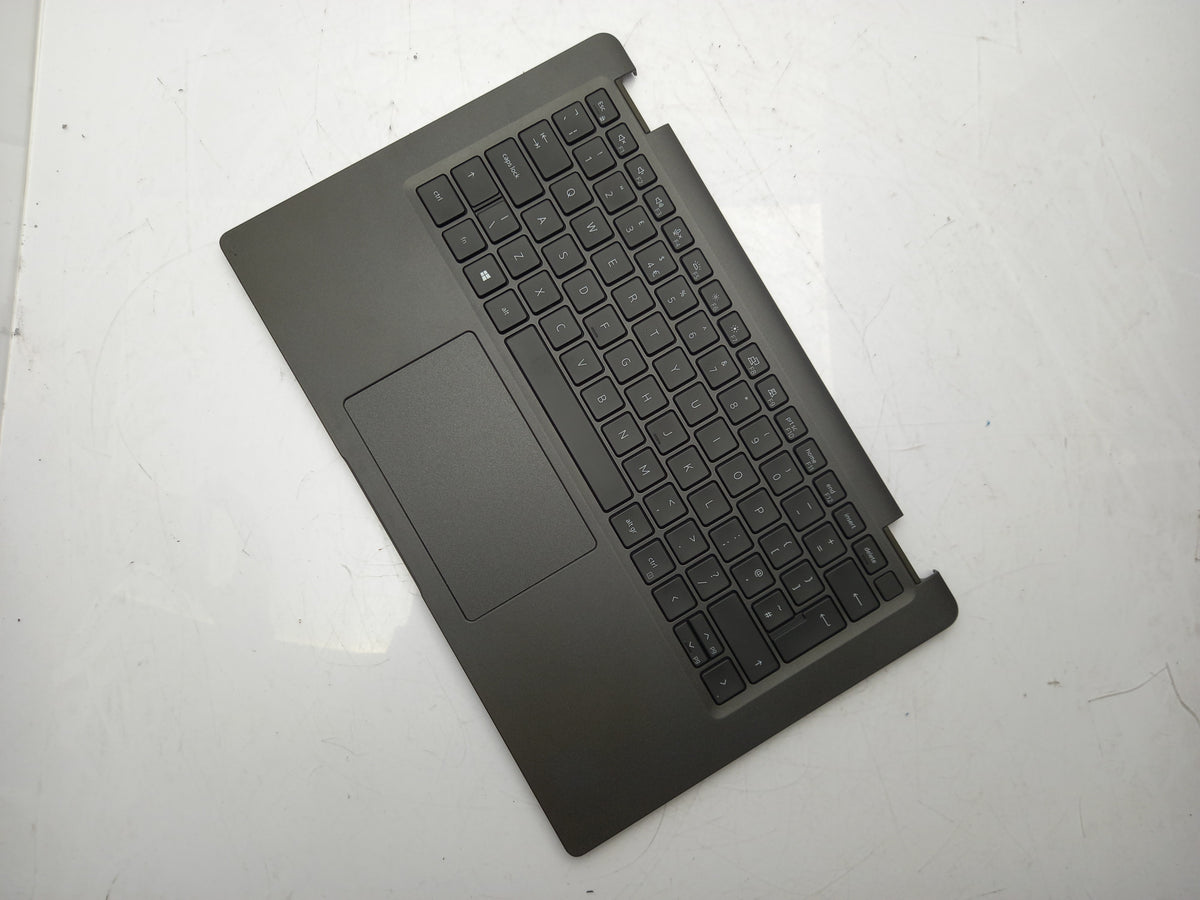 Dell Latitude 7410 UK QWERTY Keyboard Palmrest Touchpad Assembly Black