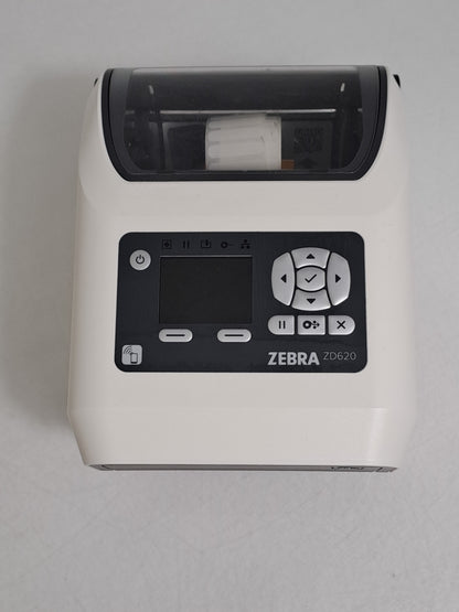 Zebra ZD620 Thermal Transfer Barcode Label Printer USB LAN Bluetooth PSU