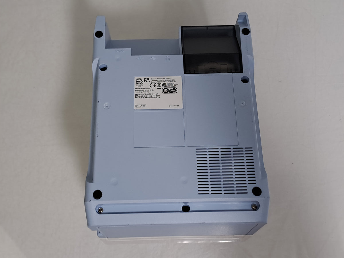 SATO CT4-LX-HC Healthcare Thermal Transfer Label Printer USB LAN NFC PSU