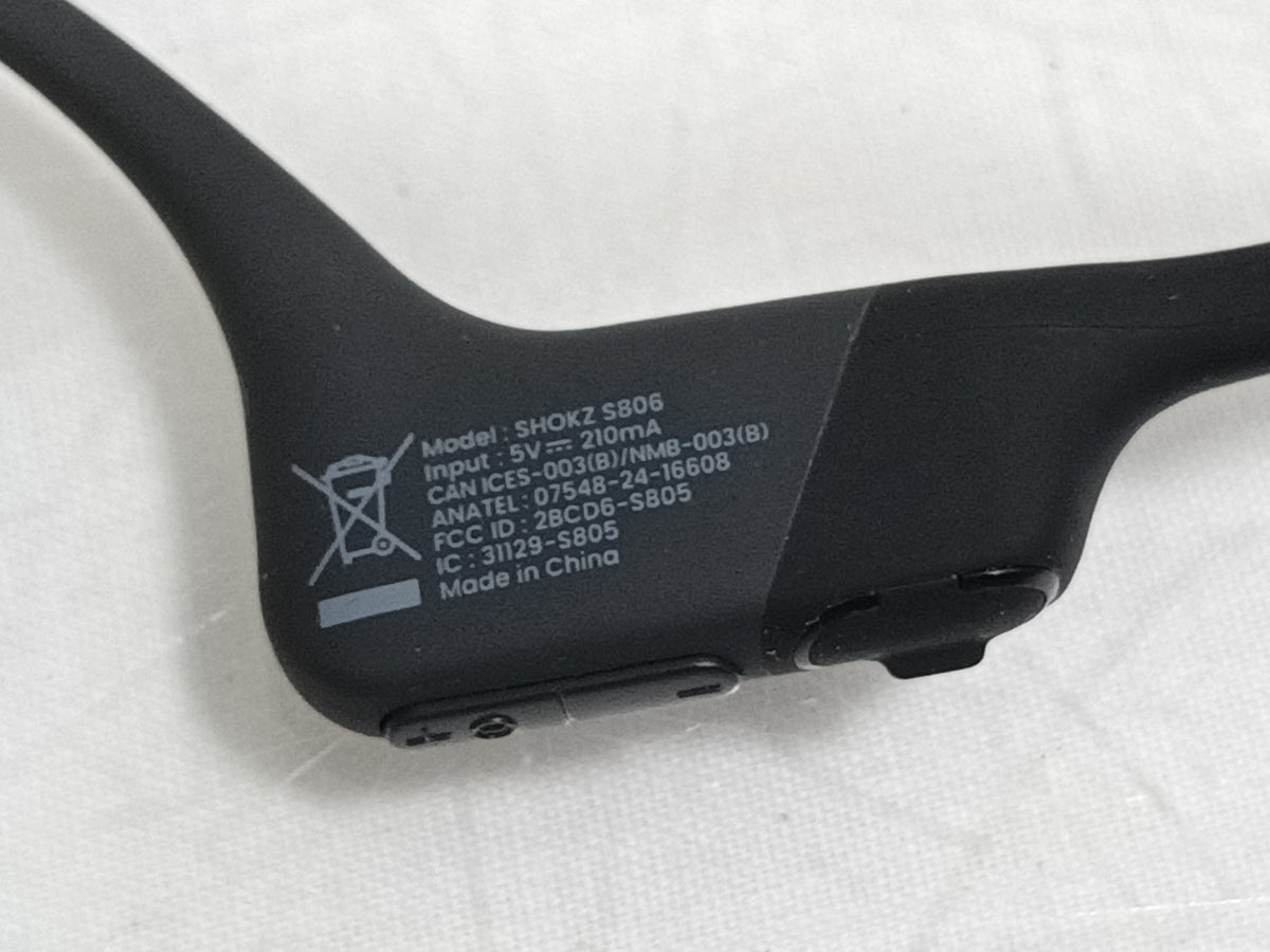 Shokz OpenRun Mini S803MBK Bone Conduction Headphones Black IP67 Bluetooth