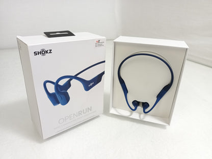 Shokz OpenRun S803 Bone Conduction Wireless Headphones Blue IP67 Bluetooth 5.1
