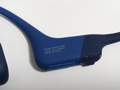 Shokz OpenRun S803 Bone Conduction Wireless Headphones Blue IP67 Bluetooth 5.1