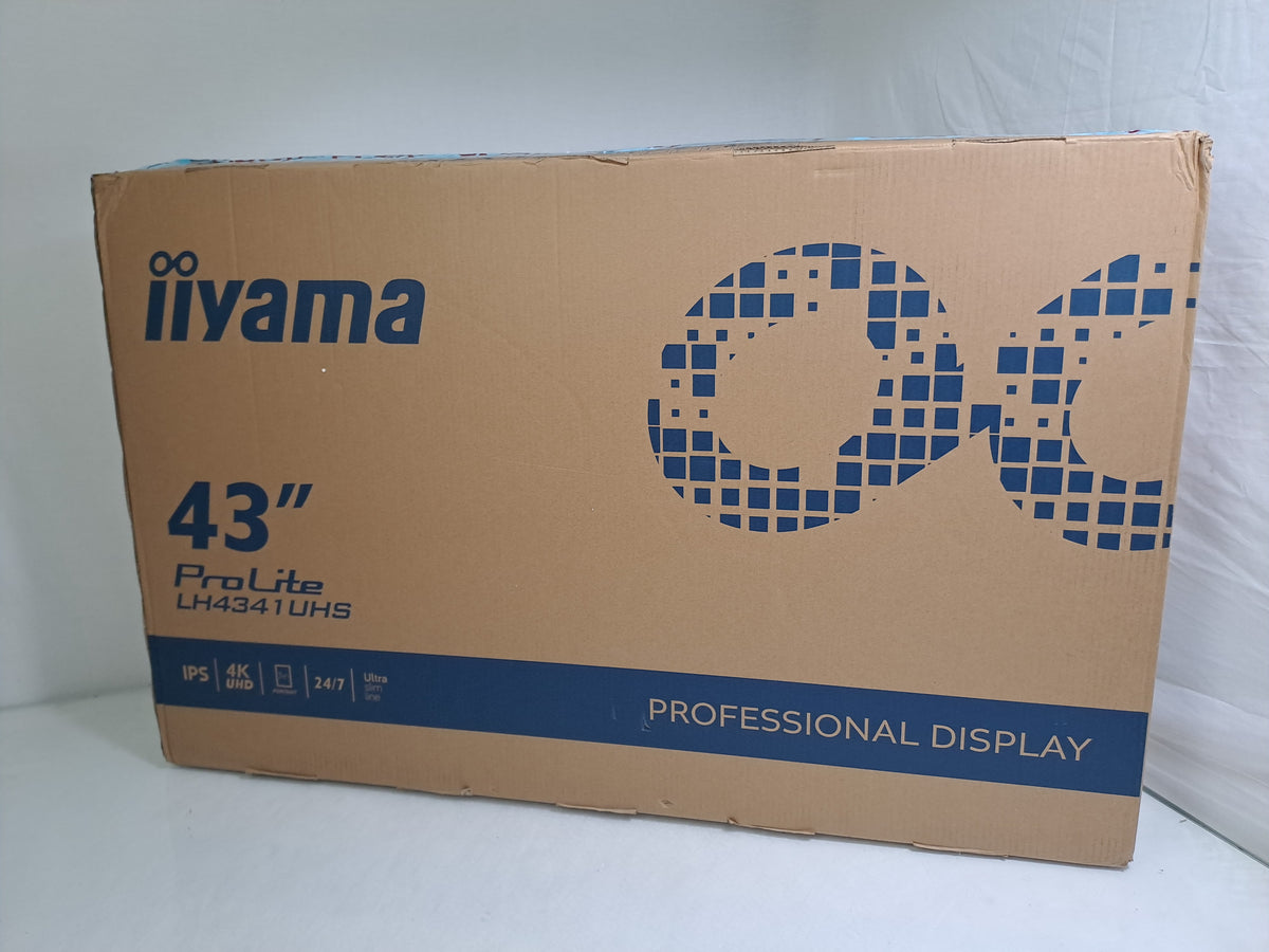iiyama ProLite LH4341UHS-B2 43" 4K UHD IPS 500cd/m2 24/7 Digital Signage Display