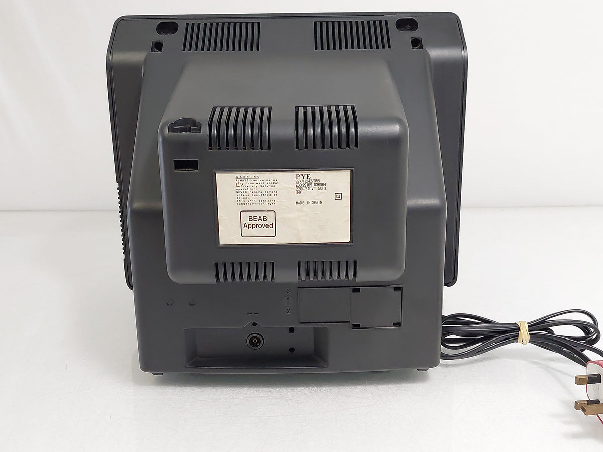 Pye 37KV1242/05B 14" Vintage CRT Colour Television RF Only Retro Gaming