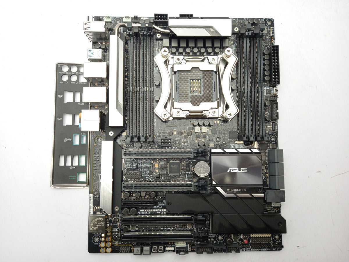 ASUS WS X299 PRO/SE Intel X299 LGA2066 DDR4 ATX Motherboard I/O Shield