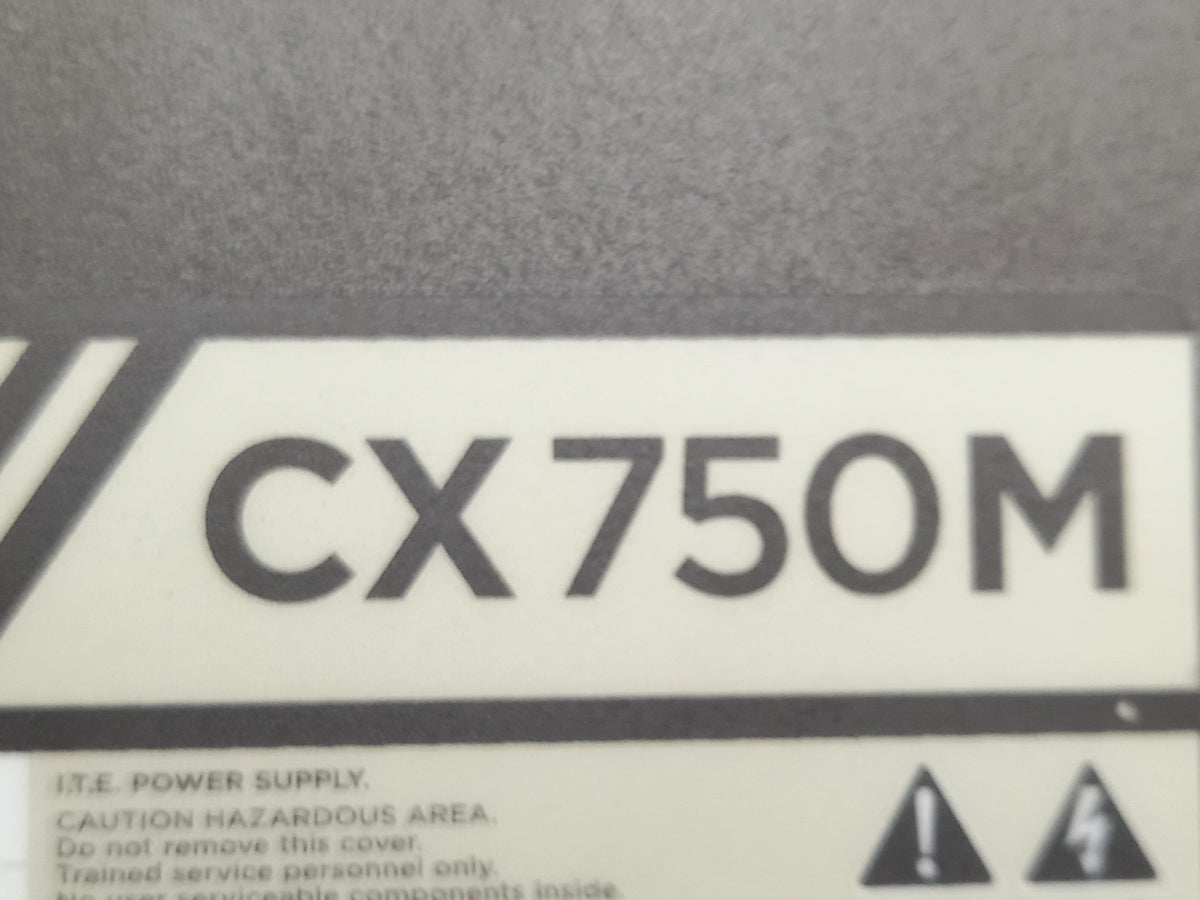 Corsair CX750M 750W 80 Plus Bronze Semi-Modular ATX Power Supply CP-9020061