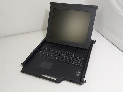 Austin Hughes CyberView RKP117e_EU 17in LCD KVM Console 1U VGA USB Touchpad