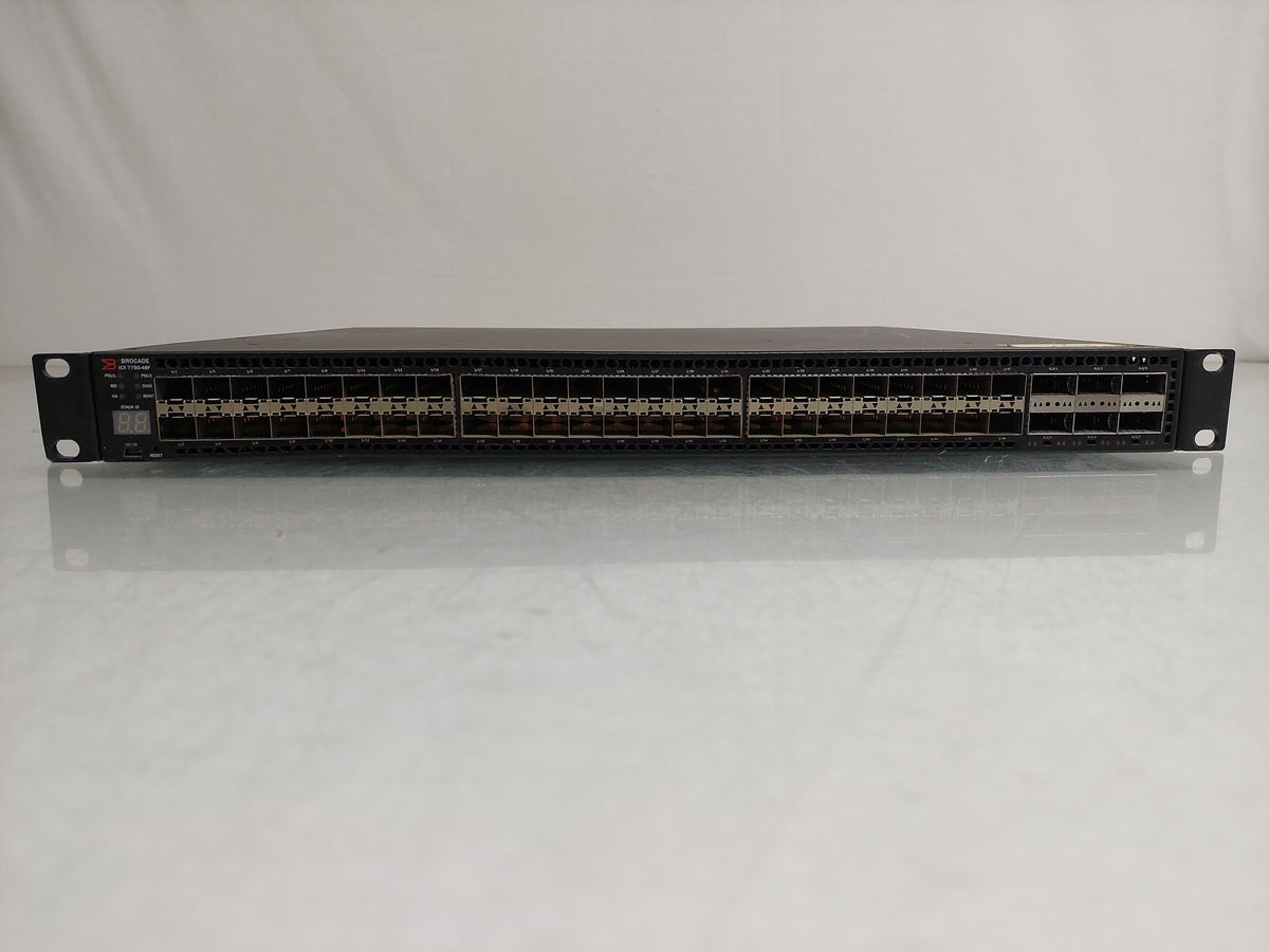 Brocade ICX7750-48F 48-Port 10GbE SFP+ 6x40GbE QSFP+ Managed Switch