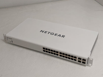 NETGEAR GC728X 28-Port Managed Smart Cloud Switch 24x GbE 2x SFP 2x 10G SFP+