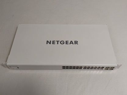 NETGEAR GC728X 28-Port Managed Smart Cloud Switch 24x GbE 2x SFP 2x 10G SFP+