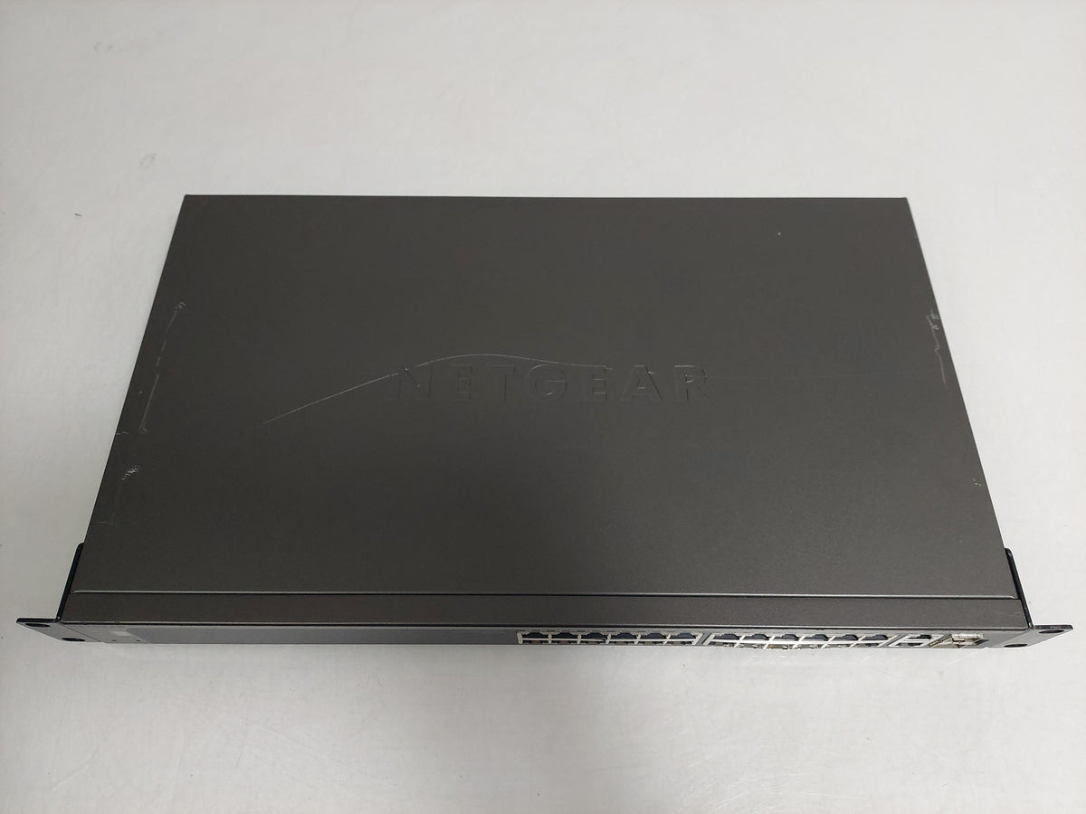 NETGEAR ProSAFE S3300-28X GS728TX 24-Port Gigabit 4x10G Stackable Managed Switch