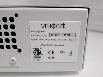 Vision RT AlignRT HD H14/H15 2MP SGRT Camera Unit with Face Plate and PSU