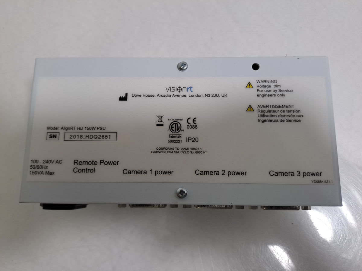 Vision RT AlignRT HD H14/H15 2MP SGRT Camera Unit with Face Plate and PSU