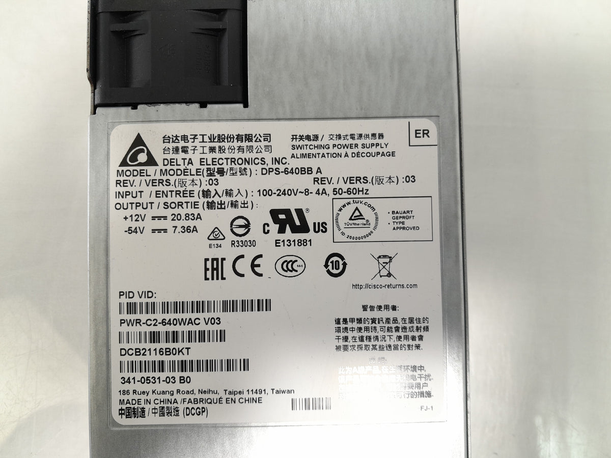 Delta DPS-640BB-A 640W AC Power Supply Unit