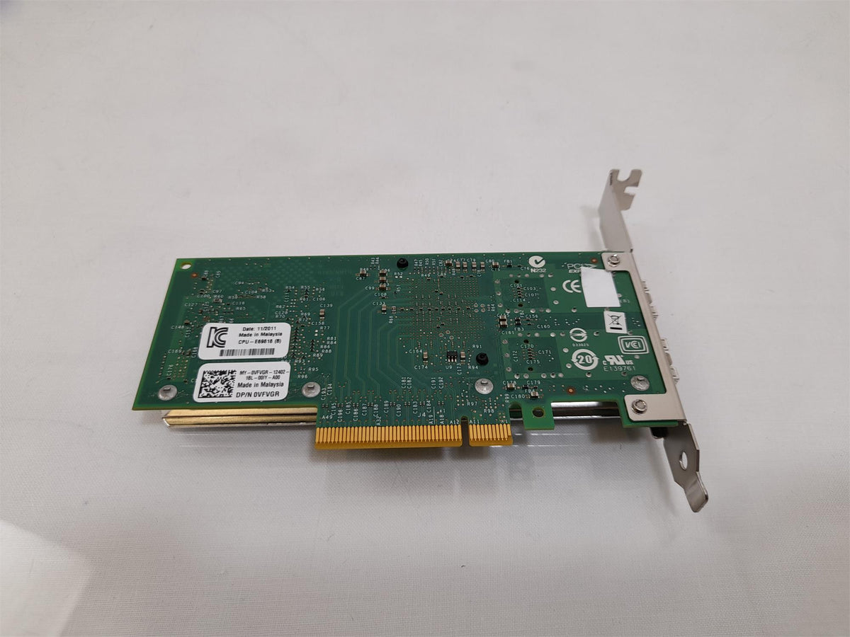 Dell 10GB Dual Port Host Bus Adapter X520-DA2 Network Card 0VFVGR VFVGR