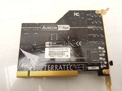 TERRATEC TTP8 Ver 1.0  AUREON 5.1 FUN PCI Sound Card 