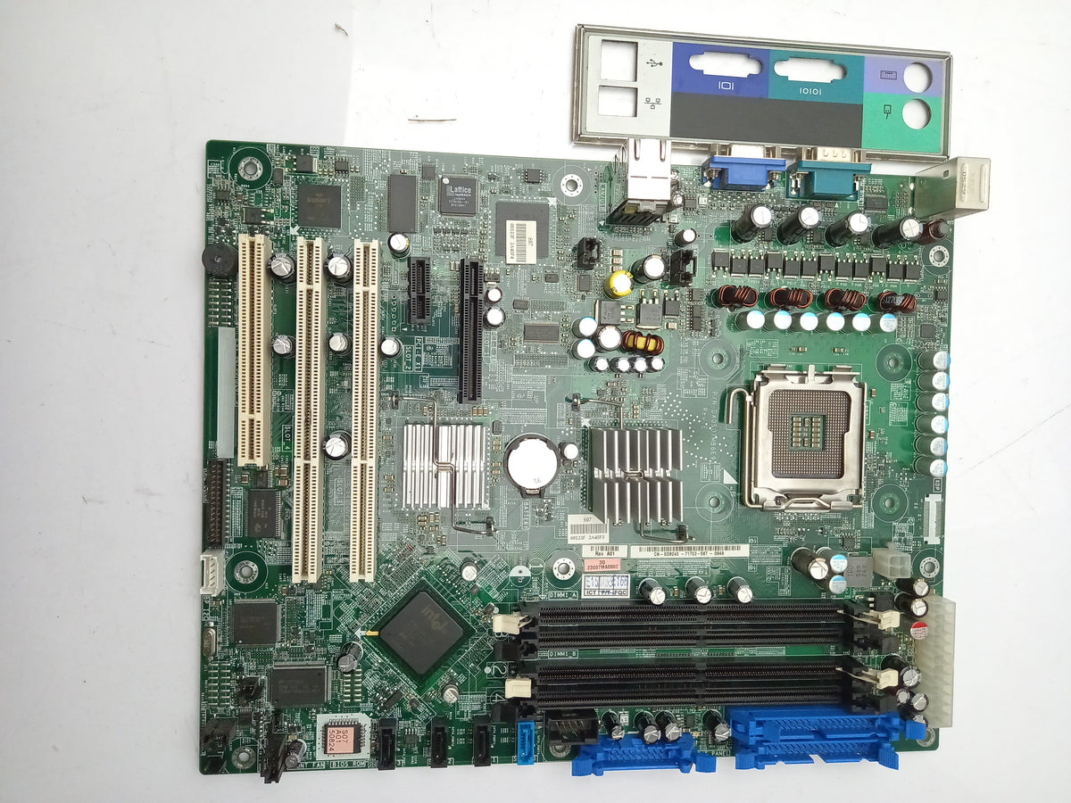 Dell PowerEdge 830 Socket LGA775 DDR2 Motherboard With I/O Shield 0D9240 